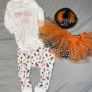 Halloween/fall baby bundle